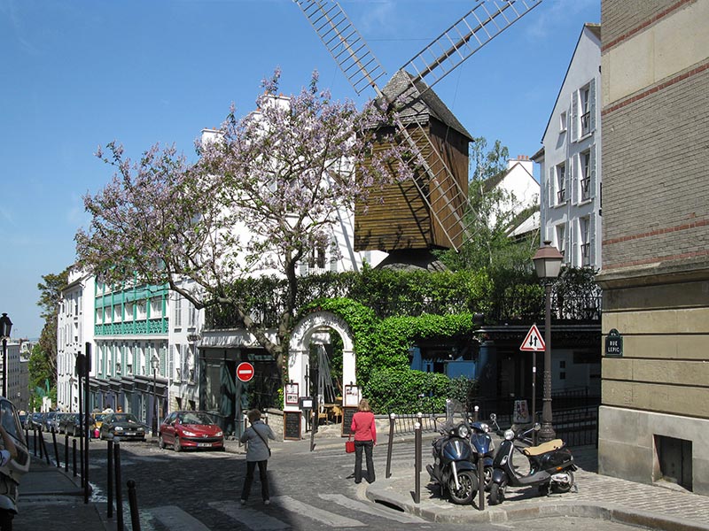 Мельница Moulin de la Galette