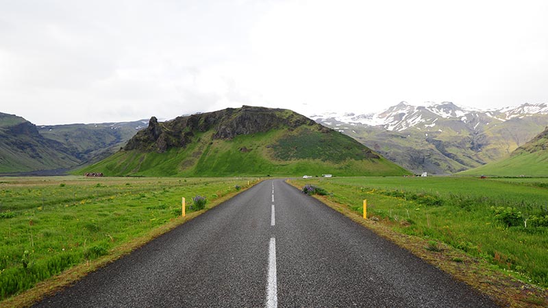 Дорога в Исландии