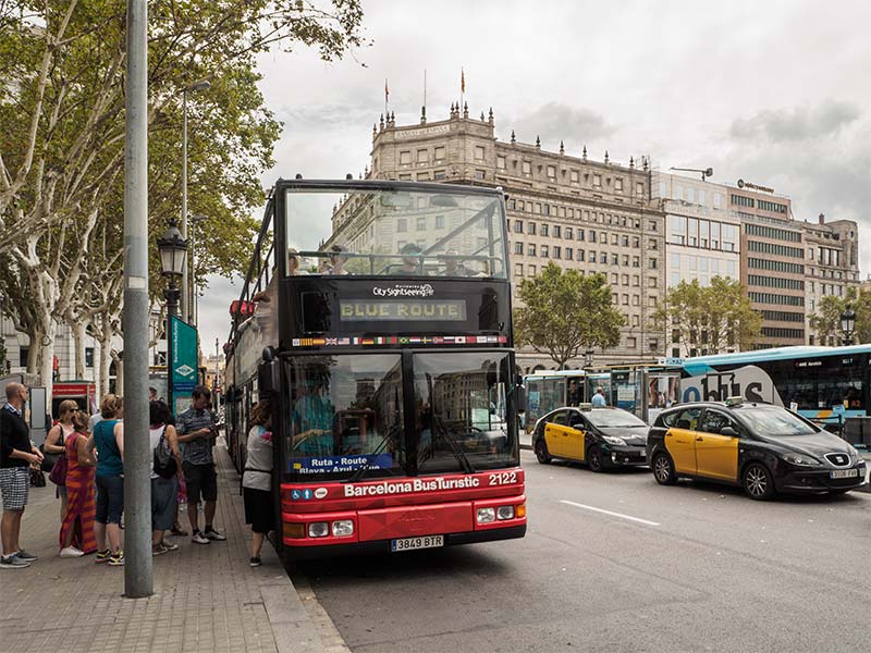 Остановка Barcelona Bus Turistic