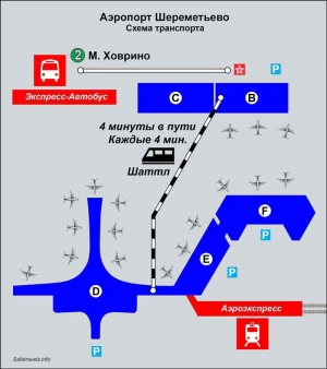  Аэропорт Шереметьево схема терминалов
